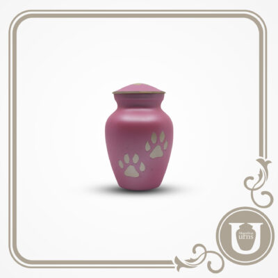 Classic Pink Gold Paw Small