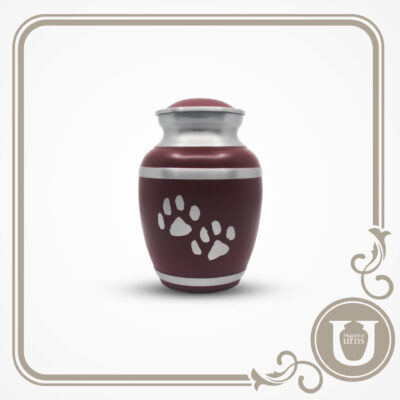 Medallion - Magenta Paw Large